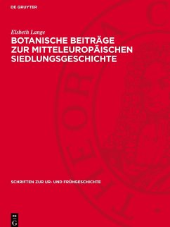 Cover Botanische Beiträge zur mitteleuropäischen Siedlungsgeschichte