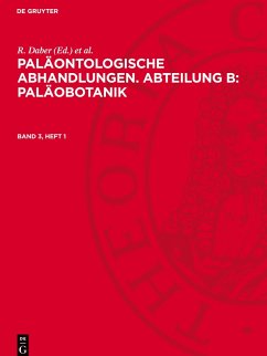 Cover Paläontologische Abhandlungen. Abteilung B: Paläobotanik, Band 3, Heft 1, Paläontologische Abhandlungen. Abteilung B: Paläobotanik Band 3, Heft 1