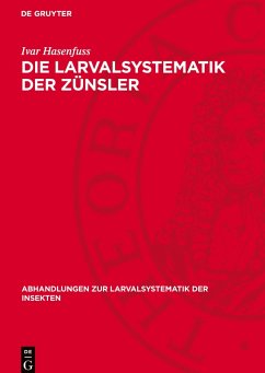 Cover Die Larvalsystematik der Zünsler