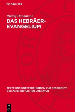 Cover Das Hebräer-Evangelium