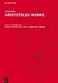 Aristoteles Werke, Band 18, Opuscula, Teil 1: Über die Tugend