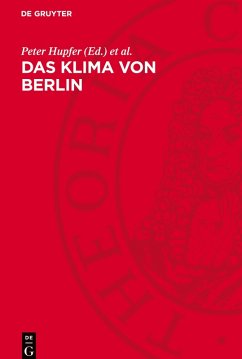 Cover Das Klima von Berlin