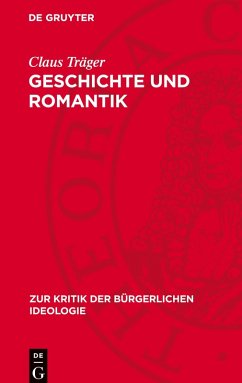 Cover Geschichte und Romantik