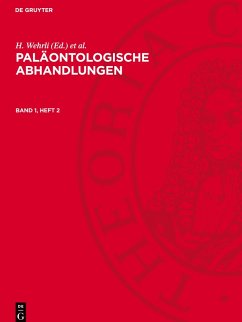 Cover Paläontologische Abhandlungen, Band 1, Heft 2, Paläontologische Abhandlungen Band 1, Heft 2