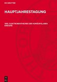 Hauptjahrestagung, 1955. Elektronentheorie der homöopolaren Bindung