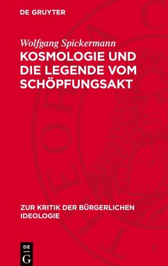 Cover Kosmologie und die Legende vom Schöpfungsakt