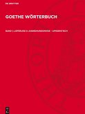 Goethe Wörterbuch, Band 1, Lieferung 6, Anordnungsweise - aphoristisch