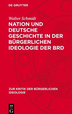 Cover Nation und deutsche Geschichte in der bürgerlichen Ideologie der BRD