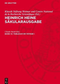 Cover Heinrich Heine Säkularausgabe, Band 14, Tableaux de voyage I