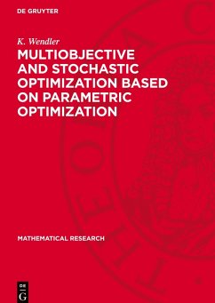 Cover Multiobjective and Stochastic Optimization Based on Parametric Optimization
