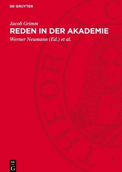 Cover Reden in der Akademie