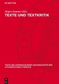 Texte und Textkritik
