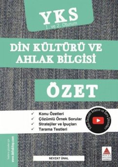 Cover YKS 1. ve 2. Oturum Din Kültürü ve Ahlak Bilgisi Özet