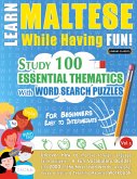 LEARN MALTESE WHILE HAVING FUN! - FOR BEGINNERS