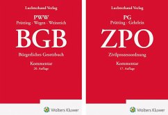 Cover Bundle BGB Kommentar 20. Auflage und ZPO Kommentar 17. Auflage