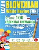 LEARN SLOVENIAN WHILE HAVING FUN! - FOR BEGINNERS