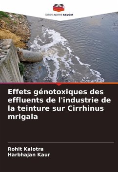 Effets génotoxiques des effluents de l'industrie de la teinture sur Cirrhinus mrigala - Kalotra, Rohit;Kaur, Harbhajan