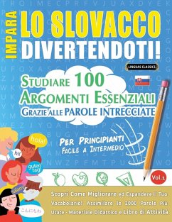 Cover IMPARA LO SLOVACCO DIVERTENDOTI! - PER PRINCIPIANTI