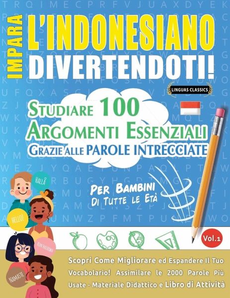 IMPARA L'INDONESIANO DIVERTENDOTI! - PER BAMBINI