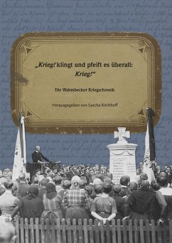 Krieg! klingt und pfeift es überall: Krieg!