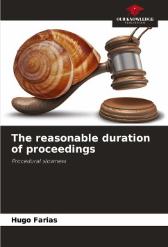 Cover The reasonable duration of proceedings