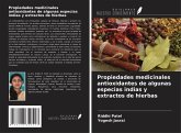 Propiedades medicinales antioxidantes de algunas especias indias y extractos de hierbas