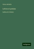 Lettres et poésies