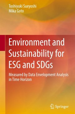 Cover Environment and Sustainability for ESG and SDGs