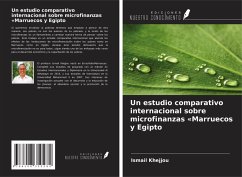 Cover Un estudio comparativo internacional sobre microfinanzas 'Marruecos y Egipto