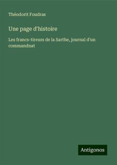 Une page d'histoire - Foudras, Théodorit