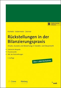 Cover Rückstellungen in der Bilanzierungspraxis