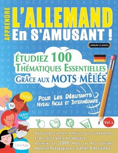 Cover APPRENDRE L'ALLEMAND EN S'AMUSANT - POUR LES DÉBUTANTS