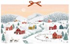 Wand-Adventskalender - Winterhäuser