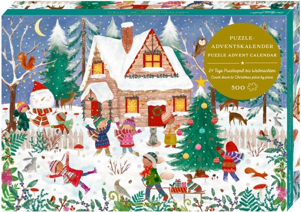 Puzzle-Adventskalender - Fröhliche Winterzeit Puzzle-Adventskalender - Fröhliche Winterzeit