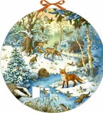 Memo-Adventskalender - Die Tiere im Winterwald