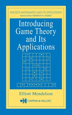 Introducing Game Theory and its Applications (eBook, ePUB) - Mendelson, Elliott