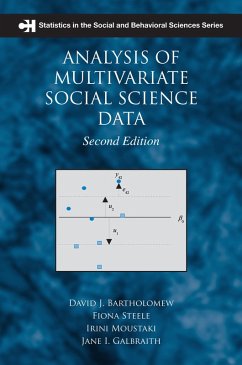 Analysis of Multivariate Social Science Data (eBook, ePUB) - Bartholomew, David J.; Steele, Fiona; Moustaki, Irini