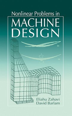 Nonlinear Problems in Machine Design (eBook, ePUB) - Zahavi, Eliahu; Barlam, David M.