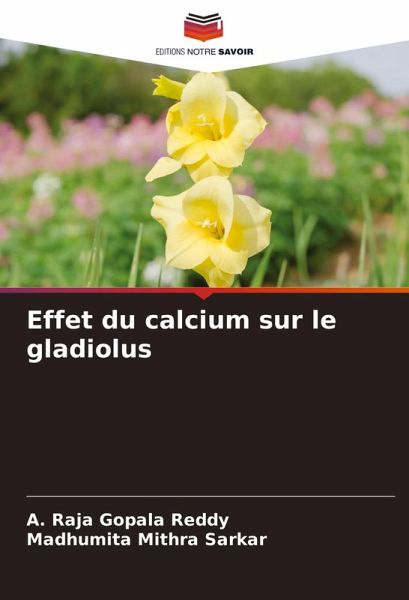 Effet du calcium sur le gladiolus