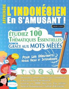 Cover APPRENDRE L'INDONÉSIEN EN S'AMUSANT - POUR LES DÉBUTANTS