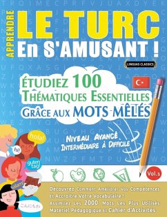 Cover APPRENDRE LE TURC EN S'AMUSANT - NIVEAU AVANCÉ