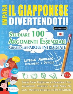 Cover IMPARA IL GIAPPONESE DIVERTENDOTI! - LIVELLO AVANZATO