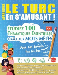Cover APPRENDRE LE TURC EN S'AMUSANT - POUR LES ENFANTS
