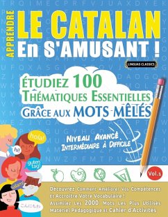 Cover APPRENDRE LE CATALAN EN S'AMUSANT - NIVEAU AVANCÉ