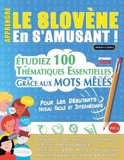 Cover APPRENDRE LE SLOVÈNE EN S'AMUSANT - POUR LES DÉBUTANTS