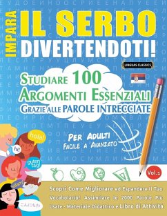 Cover IMPARA IL SERBO DIVERTENDOTI! - PER ADULTI