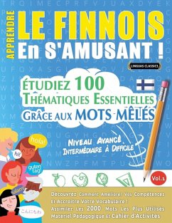 Cover APPRENDRE LE FINNOIS EN S'AMUSANT - NIVEAU AVANCÉ