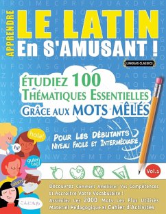 Cover APPRENDRE LE LATIN EN S'AMUSANT - POUR LES DÉBUTANTS