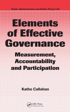 Cover Elements of Effective Governance (eBook, ePUB)