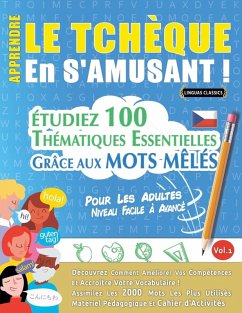 Cover APPRENDRE LE TCHÈQUE EN S'AMUSANT - POUR LES ADULTES